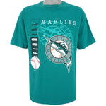 MLB (Logo 7) - Florida Marlins T-Shirt 1995 X-Large