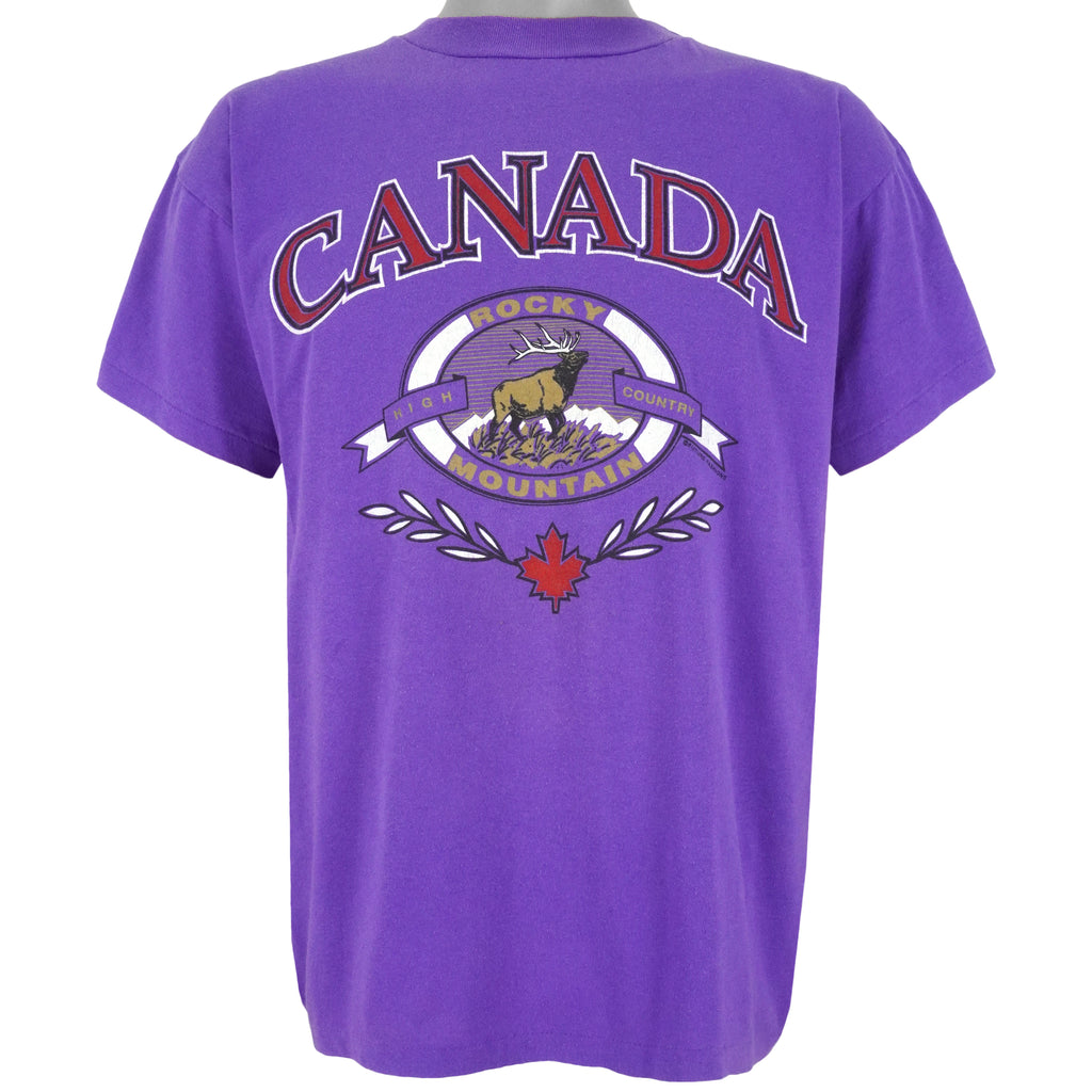 Vintage (Richmond) - Canada, Rocky Mountain T-Shirt 1990s Small Vintage Retro
