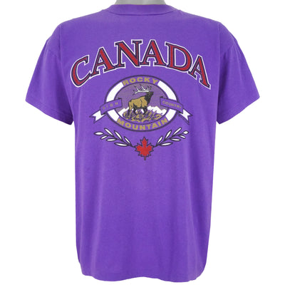 Vintage (Richmond) - Canada Rocky Mountain High Country T-Shirt 1990s Small