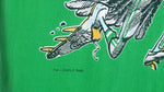 NFL (Nutmeg) - Philadelphia Eagles Spell-Out T-Shirt 1988 X-Large Vintage Retro Football