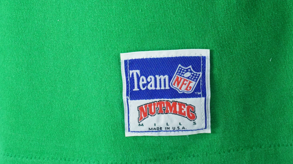 NFL (Nutmeg) - Philadelphia Eagles Spell-Out T-Shirt 1988 X-Large Vintage Retro