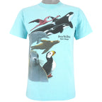 Vintage (Oneita) - Blue Sea World, San Diego T-Shirt 1990s Medium Vintage Retro