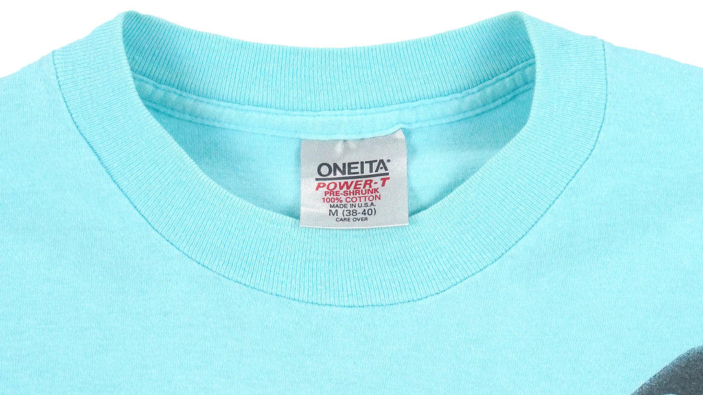 Vintage (Oneita) - Blue Sea World, San Diego T-Shirt 1990s Medium Vintage Retro