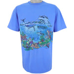 Vintage (San Segal) - Monterey California Ocean Life Animals T-Shirt 1990s X-Large