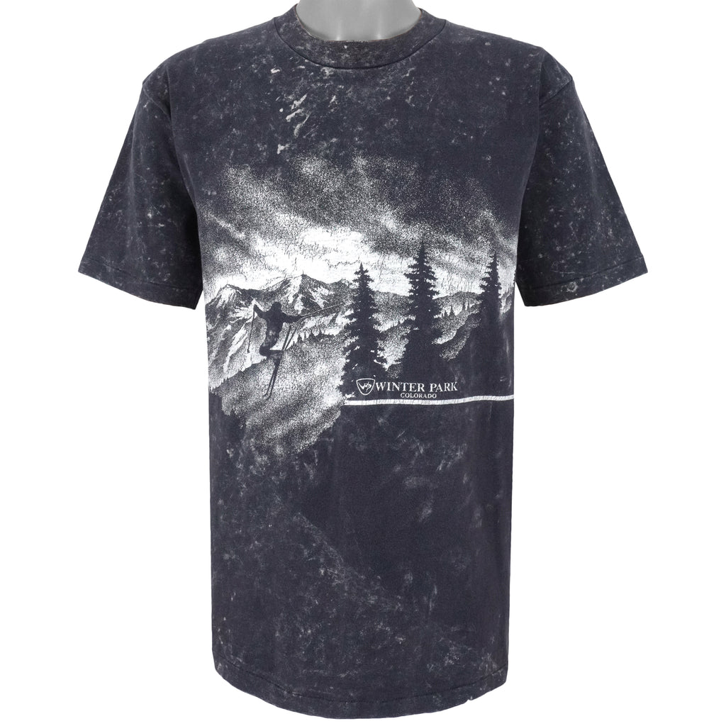 Vintage - Winter Park, Colorado Print T-Shirt 1990s X-Large Vintage Retro