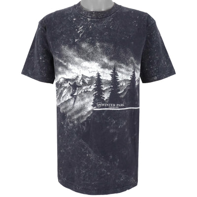 Vintage (Oneita) - Winter Park Colorado All Over Print T-Shirt 1990s X-Large