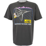 Vintage (Oneita) - ATF Advance Tactical Fighter T-Shirt 1987 X-Large Vintage Retro