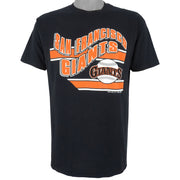 MLB (Trench) - San Francisco Giants Spell-Out T-Shirt 1990 X-Large Vintage Retro Baseball