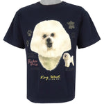 Vintage (Alternative Apparel) - Bichon Frise Deadstock T-Shirt 1990s Medium Vintage Retro