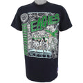 NFL (Nutmeg) - Philadelphia Eagles Spell-Out T-Shirt 1990 Large Vintage Retro Football