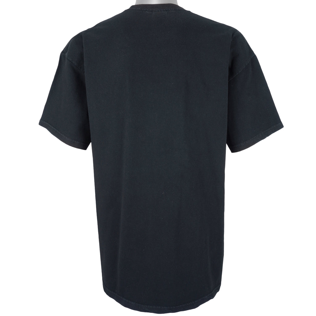 Vintage (M&O Knits) Chuck Norris Has Two Speeds Walk And Kill T-Shirt  2008 X-Large