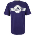 Adidas - Soccer T-Shirt 1990s Large Vintage Retro