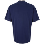  NHL (CSA) - Blue New York Rangers Big logo T-Shirt 1990s Large Vintage Hockey