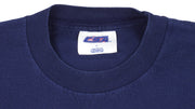  NHL (CSA) - Blue New York Rangers Big logo T-Shirt 1990s Large Vintage Hockey