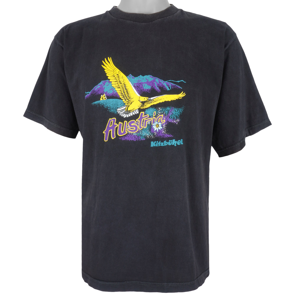 Vintage - Kitzbuhel Austria T-Shirt 1990s Large Vintage Retro