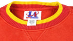 NBA (Logo Athletic) - Houston Rockets Embroidered Sweatshirt 1990s X-Large