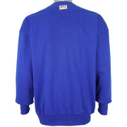 NFL (Nutmeg) - New York Giants Crew Neck Sweatshirt 1990s X-Large Vintage Retro Football