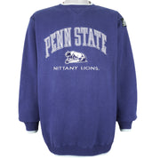 NCAA (Logo Athletic) - Penn State Nittany Lions Crew Neck Sweatshirt 1990s Large Vintage Retro College