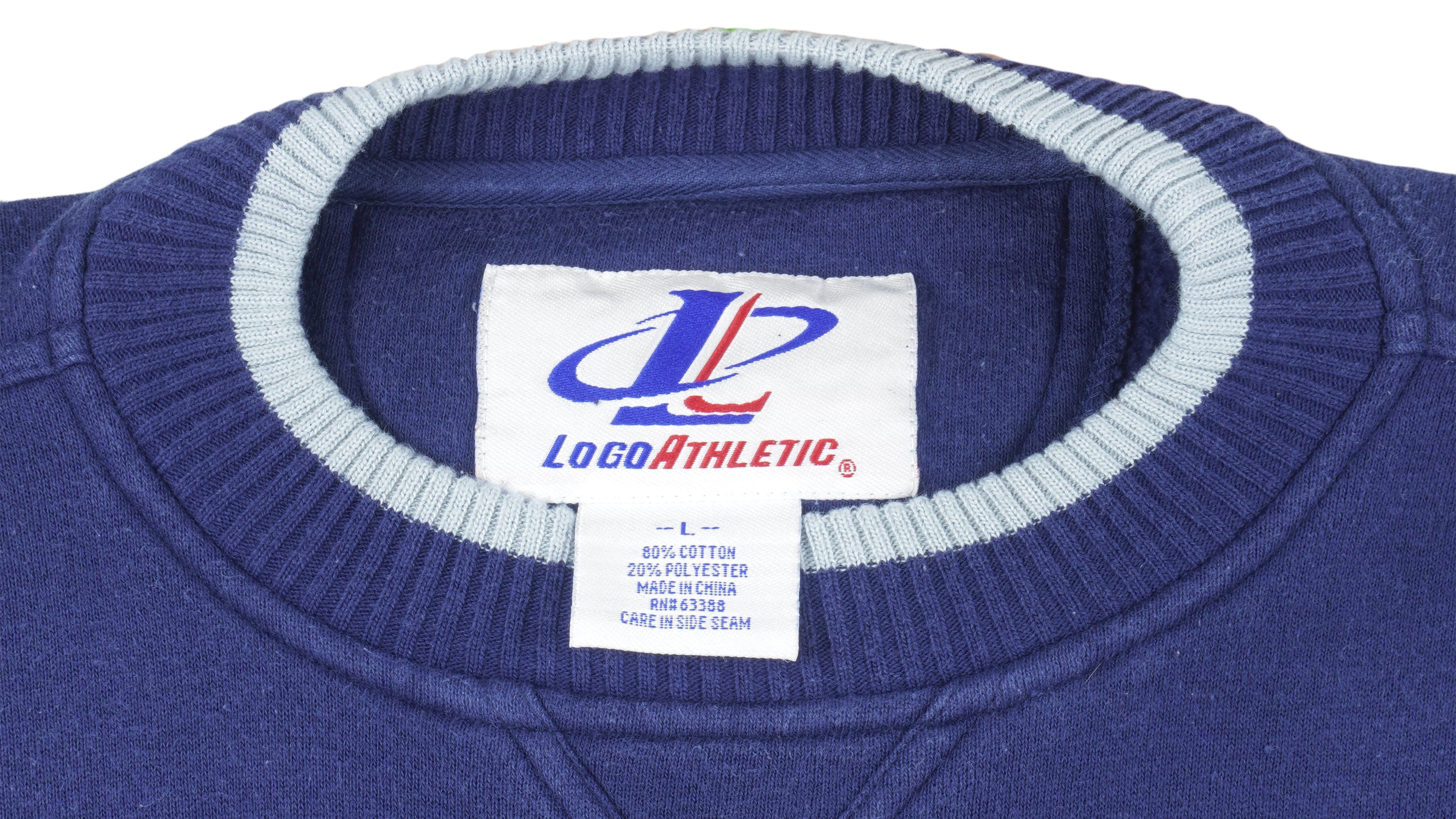 NCAA (Logo Athletic) - Penn State Nittany Lions Crew Neck Sweatshirt 1990s Large Vintage Retro College
