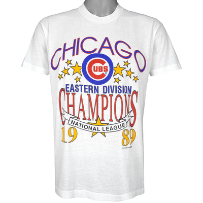 MLB (Screen Stars) - Chicago Cubs Deadstock Single Stitch T-Shirt 1989 X-Large
