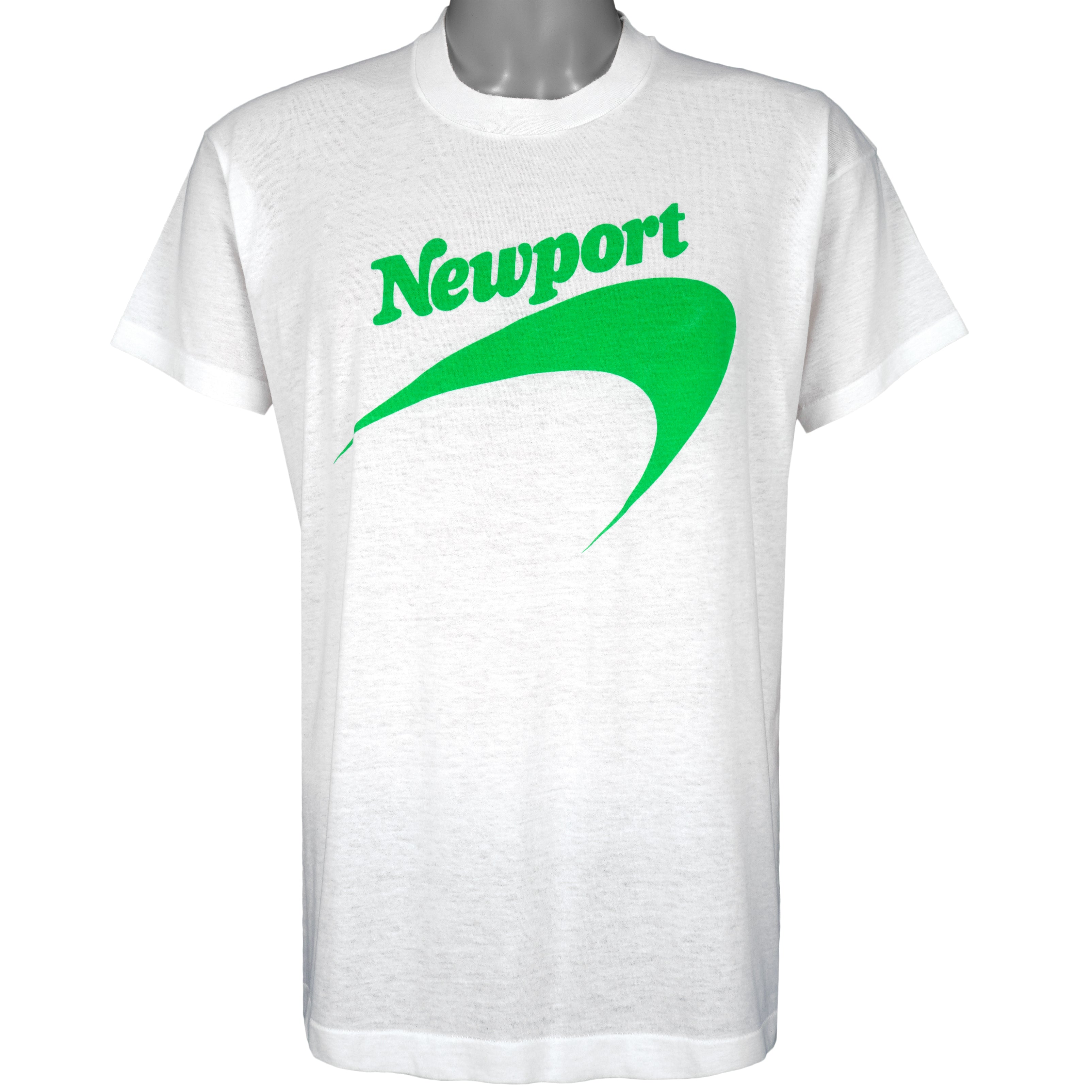 Vintage (Screen Stars) - Newport Single Stitch T-Shirt 1990s X-Large Vintage Retro