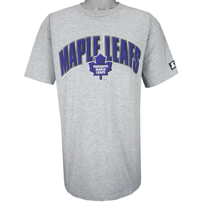 Starter - Toronto Maple Leafs Single Stitch T-Shirt 1990s Large