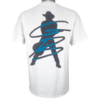 Vintage (Hanes) - White Garth Brooks Concert Single Stitch T-Shirt 1990s Large Vintage Retro