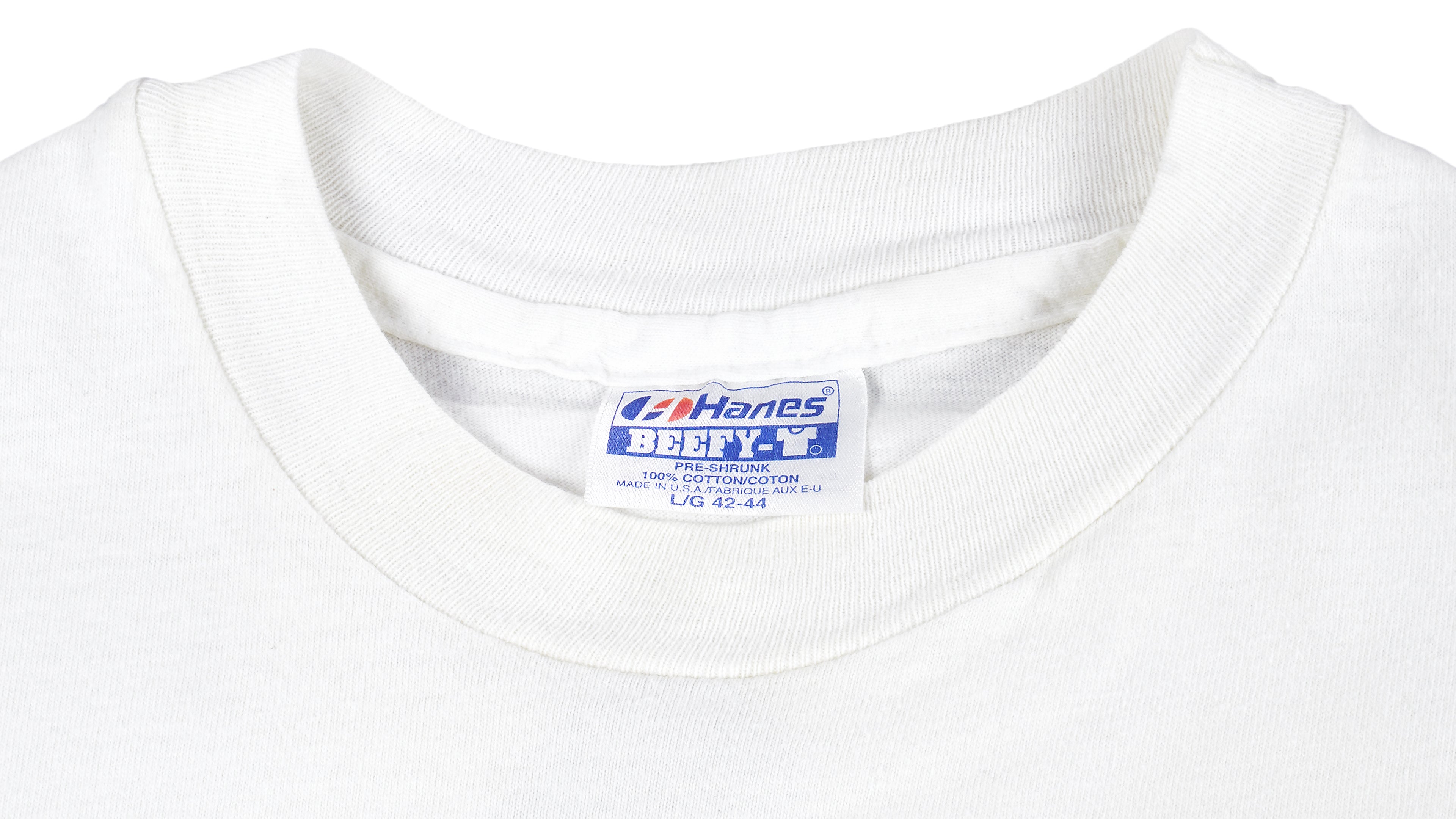 Vintage (Hanes) - White Garth Brooks Concert Single Stitch T-Shirt 1990s Large Vintage Retro