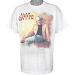 Vintage - Alan Jackson Who I Am Single Stitch T-Shirt 1994 X-Large Vintage Retro