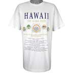 Vintage - The Aloha State Hawaii Single Stitch T-Shirt 1990s X-Large Vintage Retro