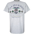 Vintage (Knit Apparel) - San Francisco Single Stitch T-Shirt 1992 Large Vintage Retro