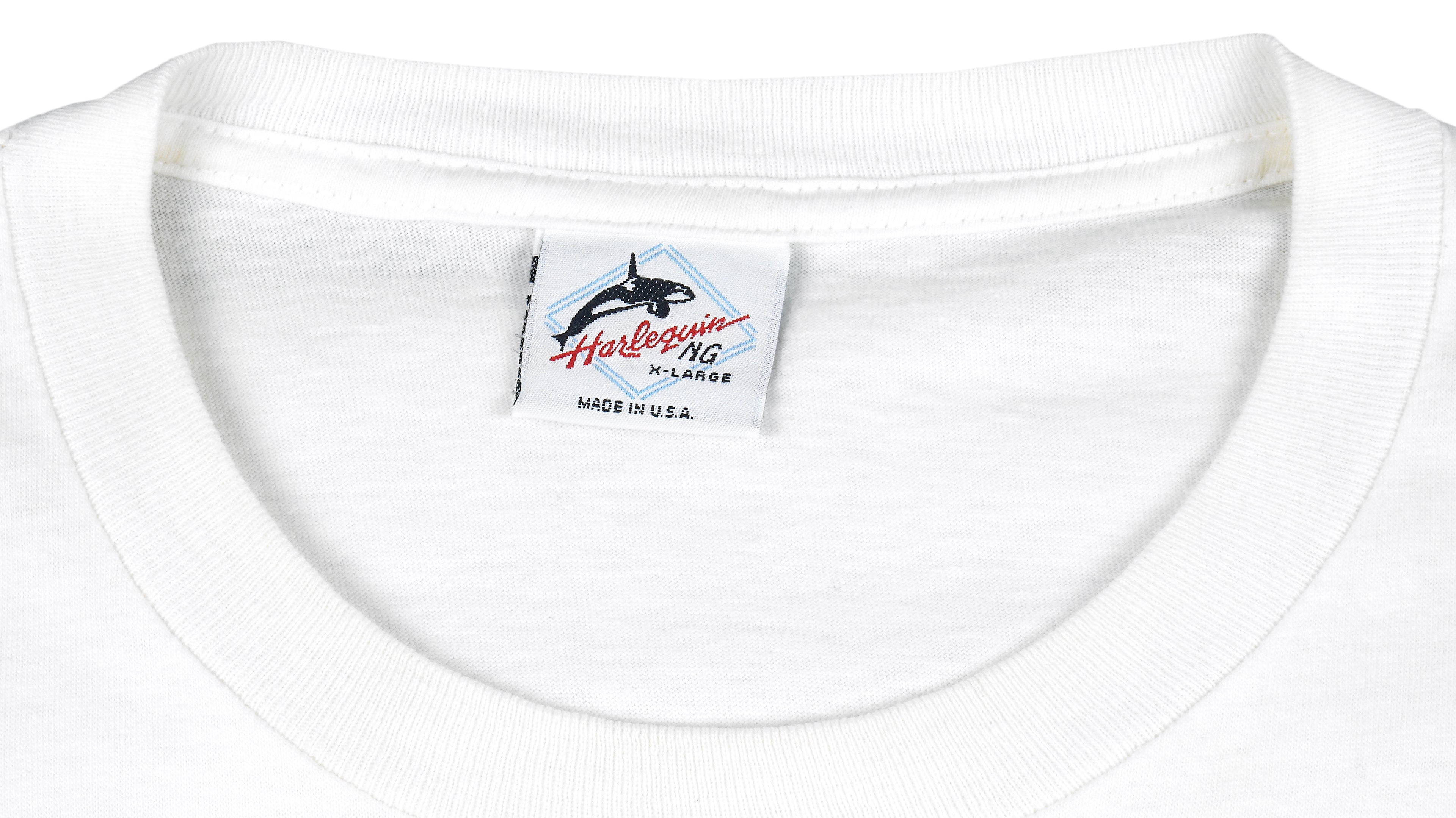 Vintage (Harlequin) - Central Park Zoo Endangered Animals Single Stitch T-Shirt 1989 X-Large Vintage Retro