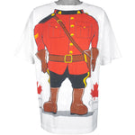 Vintage (Softwear Athletics) - Canada RCMP Single Stitch T-Shirt 1990s X-Large