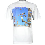 Vintage - Club Med Sport Volleyball Single Stitch T-Shirt 1990s Medium