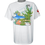 Vintage (Hanes) - Palm Beach Single Stitch T-Shirt 1990s X-Large Vintage Retro