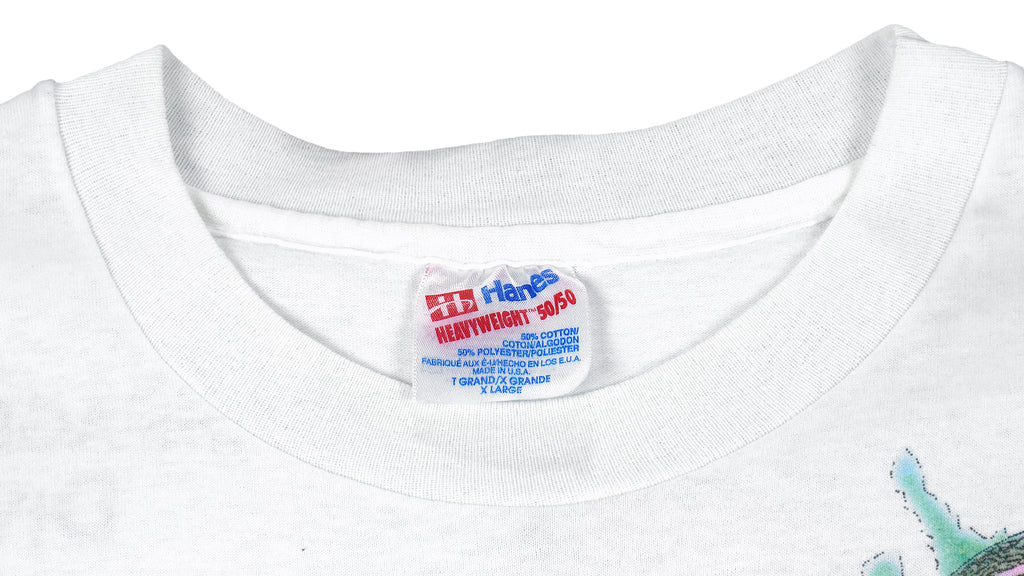 Vintage (Hanes) - Palm Beach Single Stitch T-Shirt 1990s X-Large Vintage Retro