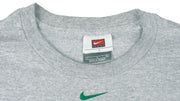 Nike - Grey Boston Celtics T-Shirt 1990s Large (63) Vintage Retro Basketball