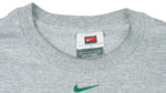Nike - Grey Boston Celtics T-Shirt 1990s Large (63) Vintage Retro Basketball