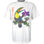Vintage (JB Sportswear) - Costa Rica Toucans Bird Single Stitch T-Shirt 1990s X-Large