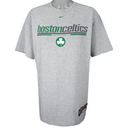 Nike - Grey Boston Celtics T-Shirt 1990s X-Large Vintage Retro Basketball