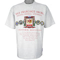 NFL (Nutmeg) - San Francisco 49ers T-Shirt 1990s Large Vintage Retro Football