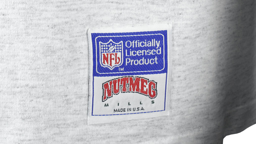 NFL (Nutmeg) - Dallas Cowboys Single Stitch T-Shirt 1990s X-Large Vintage Retro Football