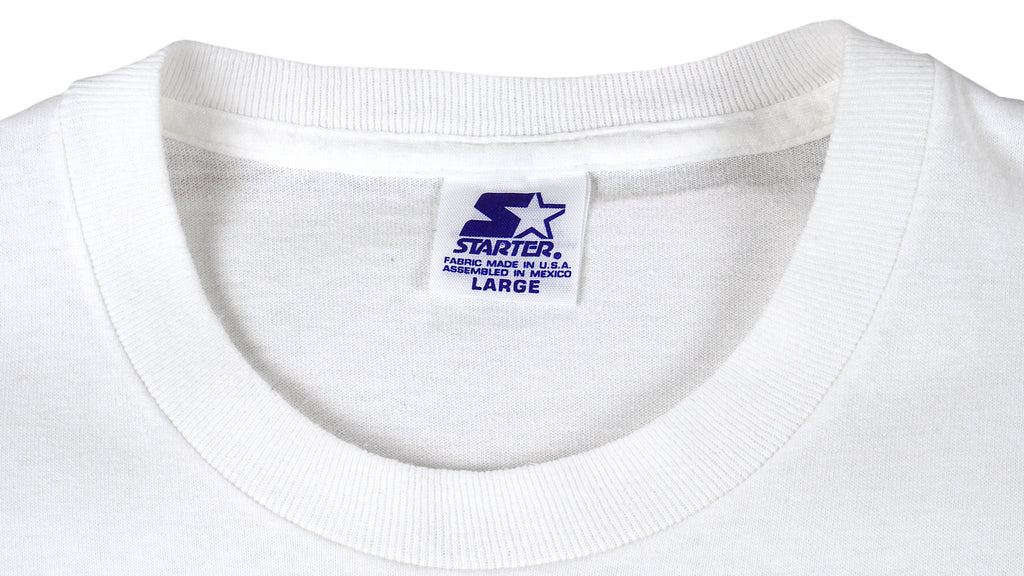 Starter - Colorado Avalanche Single Stitch T-Shirt 1996 Large Vintage Retro Hockey