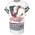 NHL (Salem) - Cincinnati Cyclones T-Shirt 1990s Large Vintage Retro Hockey