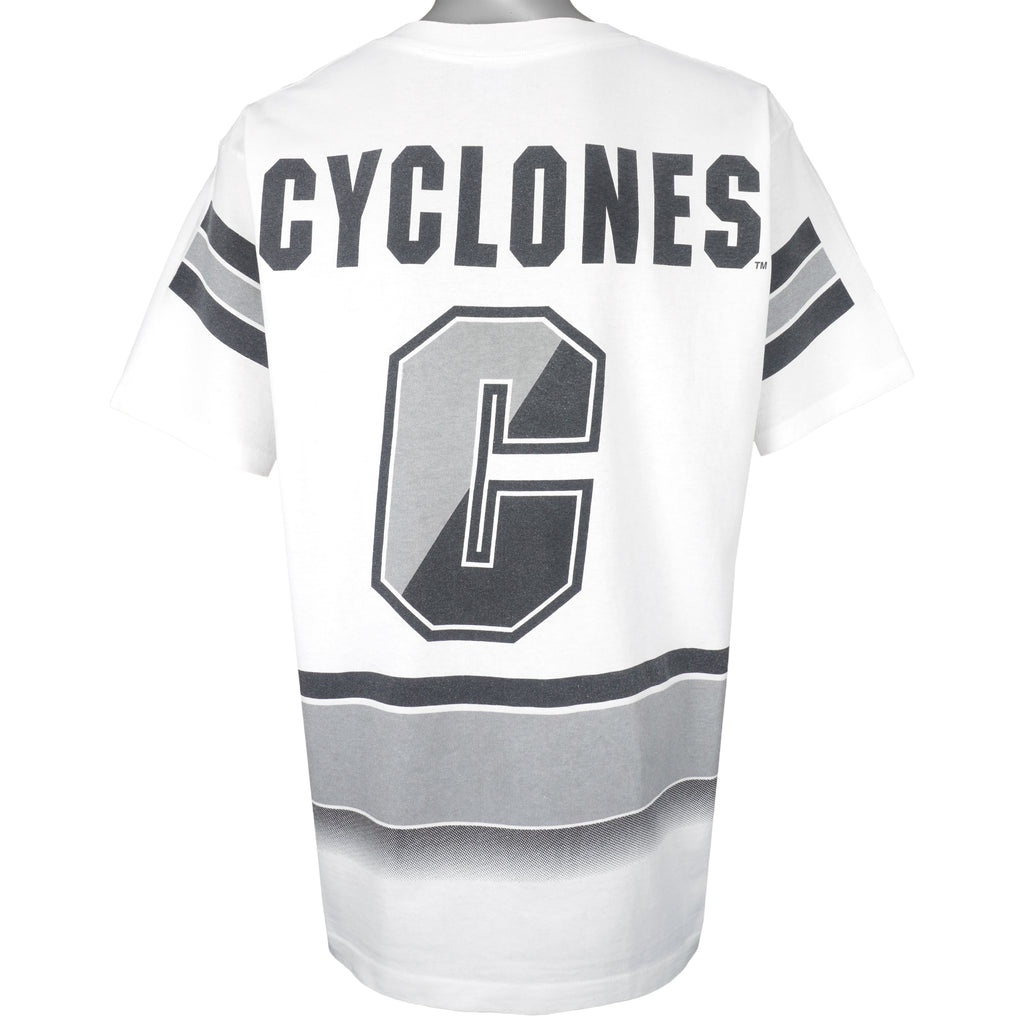 NHL (Salem) - Cincinnati Cyclones T-Shirt 1990s Large Vintage Retro Hockey