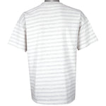 NBA (Saturdays Hero) - Miami Heat Striped T-Shirt 1990 X-Large Retro Vintage