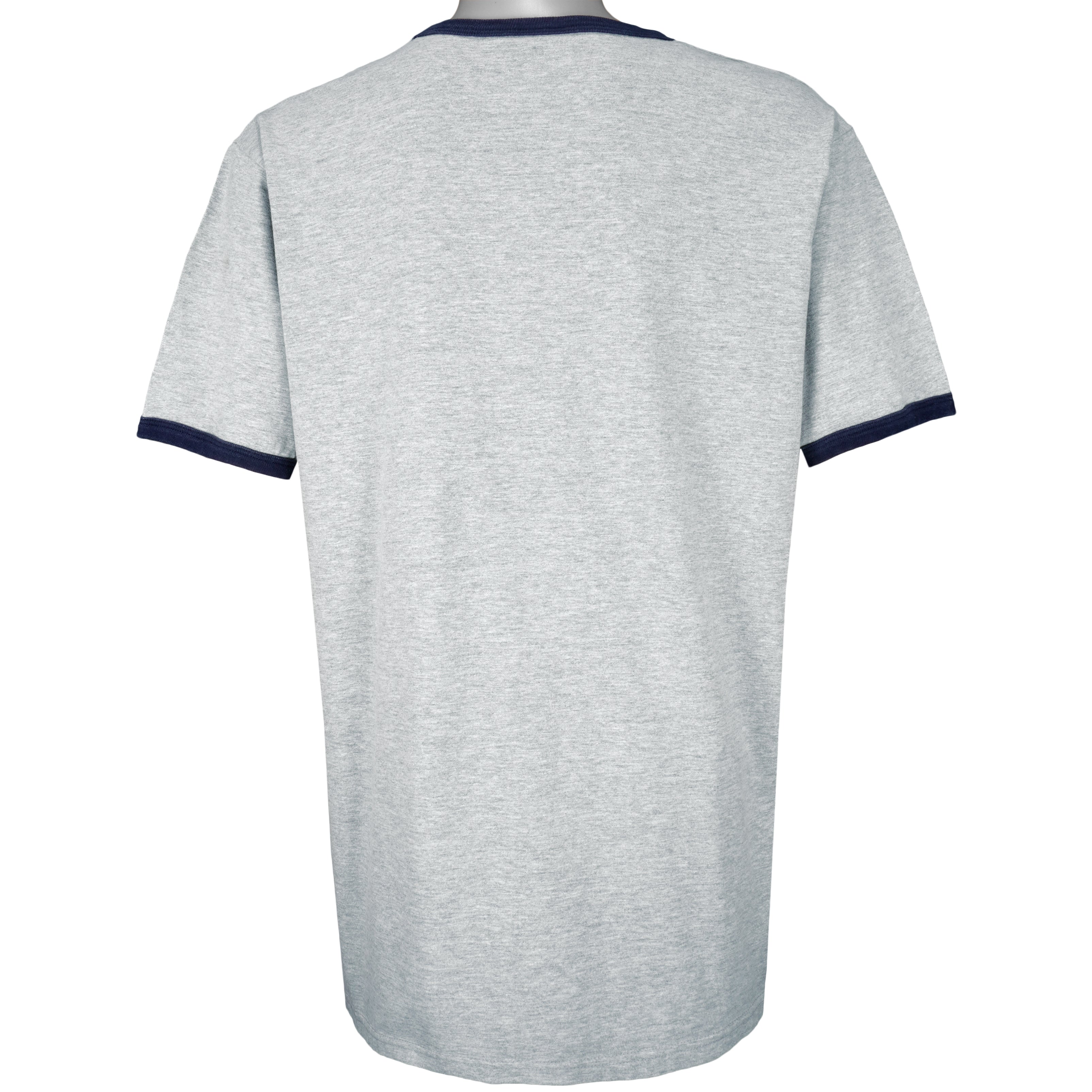 Tommy Hilfiger - Grey Tommy Jeans T-Shirt 1990s X-Large Vintage Retro