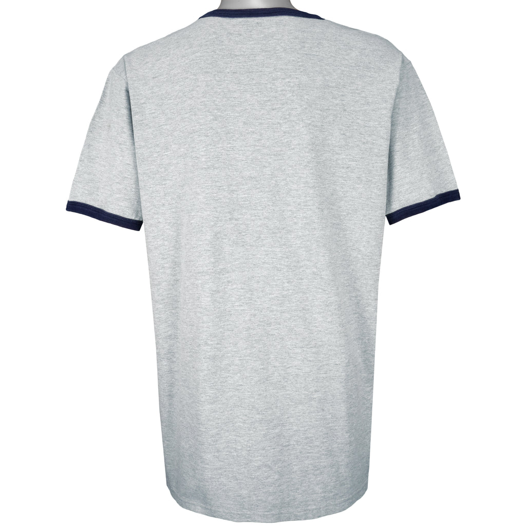 Tommy Hilfiger - Grey Tommy Jeans T-Shirt 1990s X-Large Vintage Retro