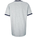 Tommy Hilfiger - Grey Tommy Jeans T-Shirt 1990s X-Large Vintage Retro