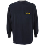 Vintage (Camel) - Born To Be Smooth Crew Neck 1990s Large Retro